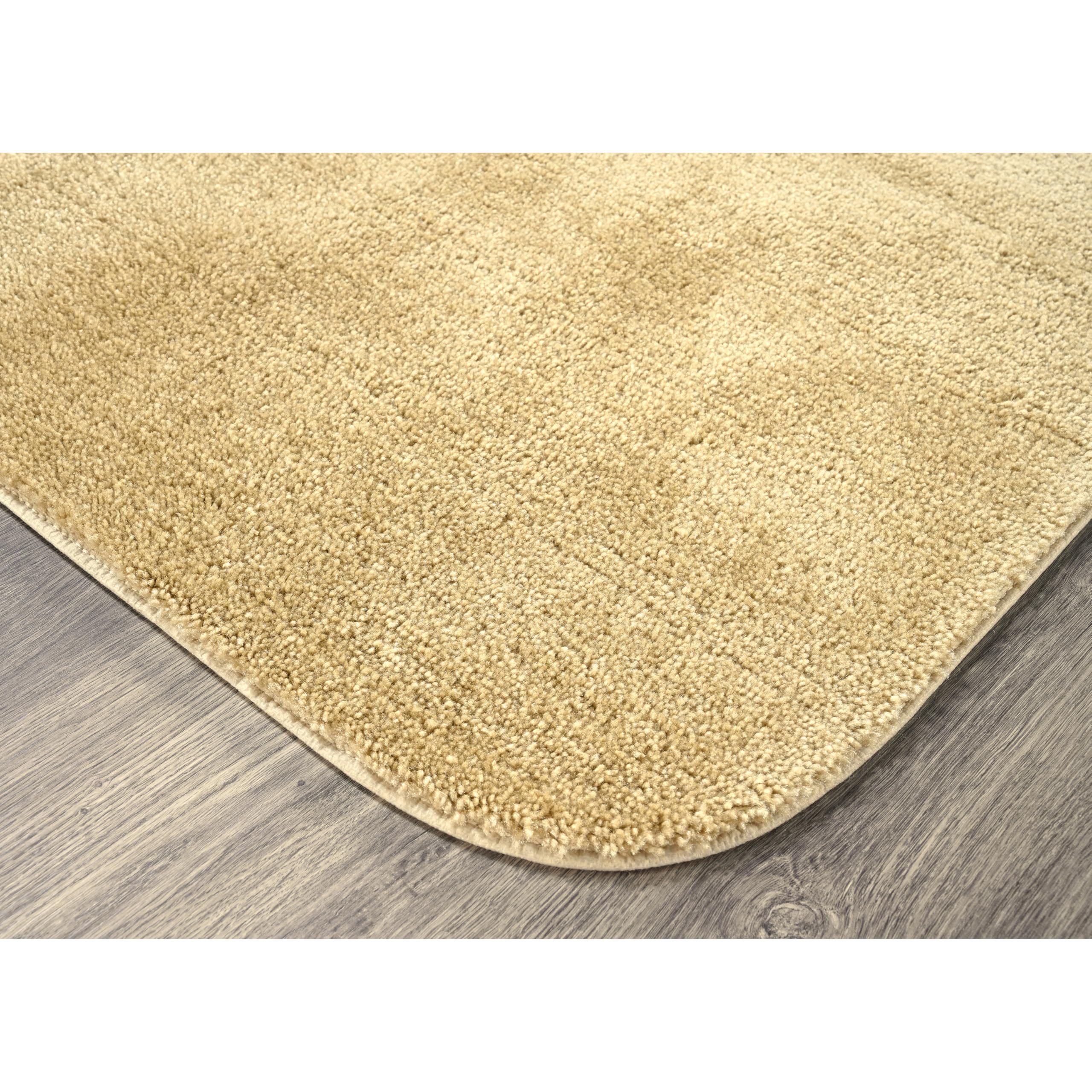 Garland Rug Traditional Nylon Washable Linen Bath Rugs Set of 2 (17