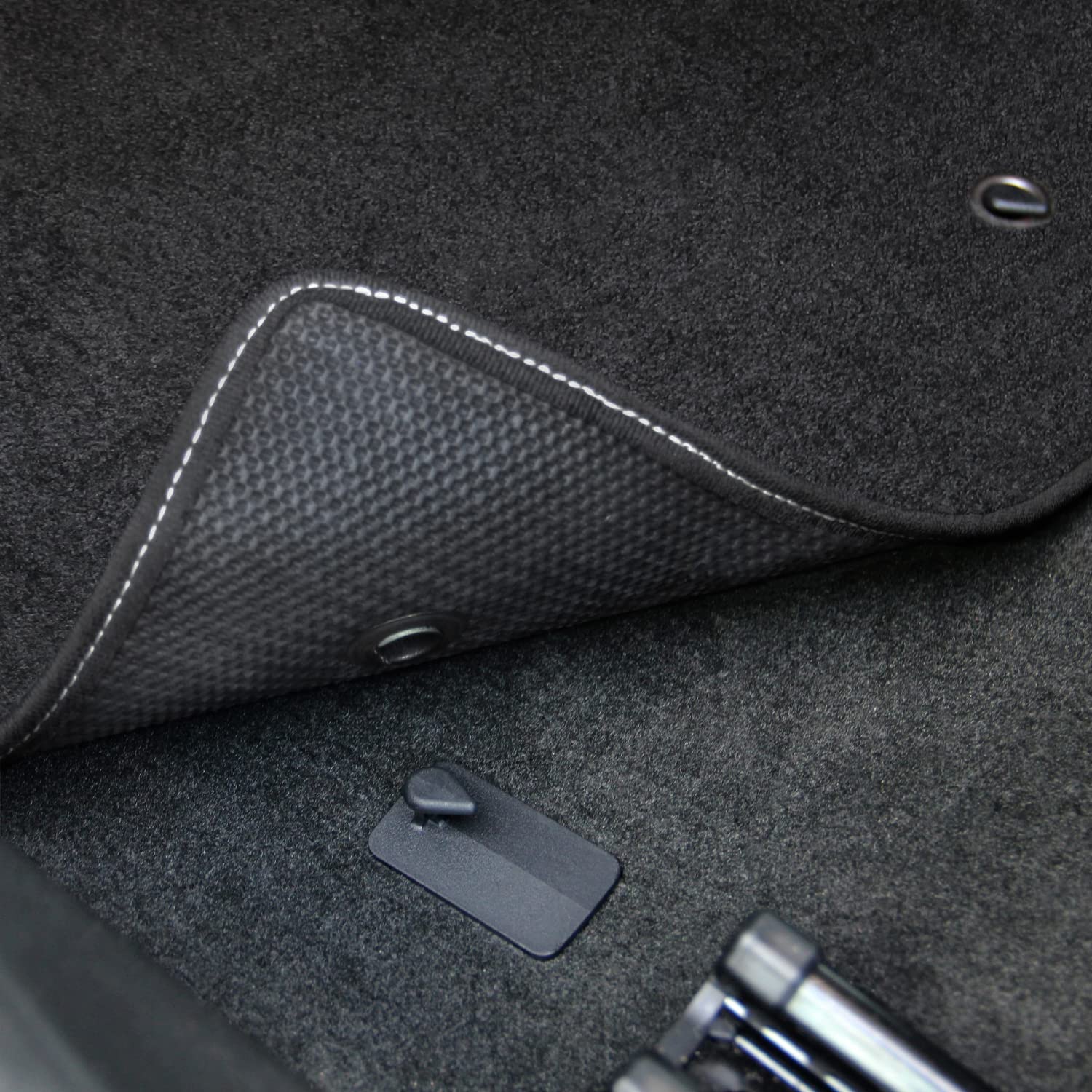 Premium Custom-Fit Carpeted Floor Mats for 2006-2010 Dodge Charger (RWD) - 4-Piece Set with Charger Script in Charcoal - Luxury Car Floor Liners for Enhanced Comfort & Protection - Perfect for Daily Commutes, Road Trips & Car Shows