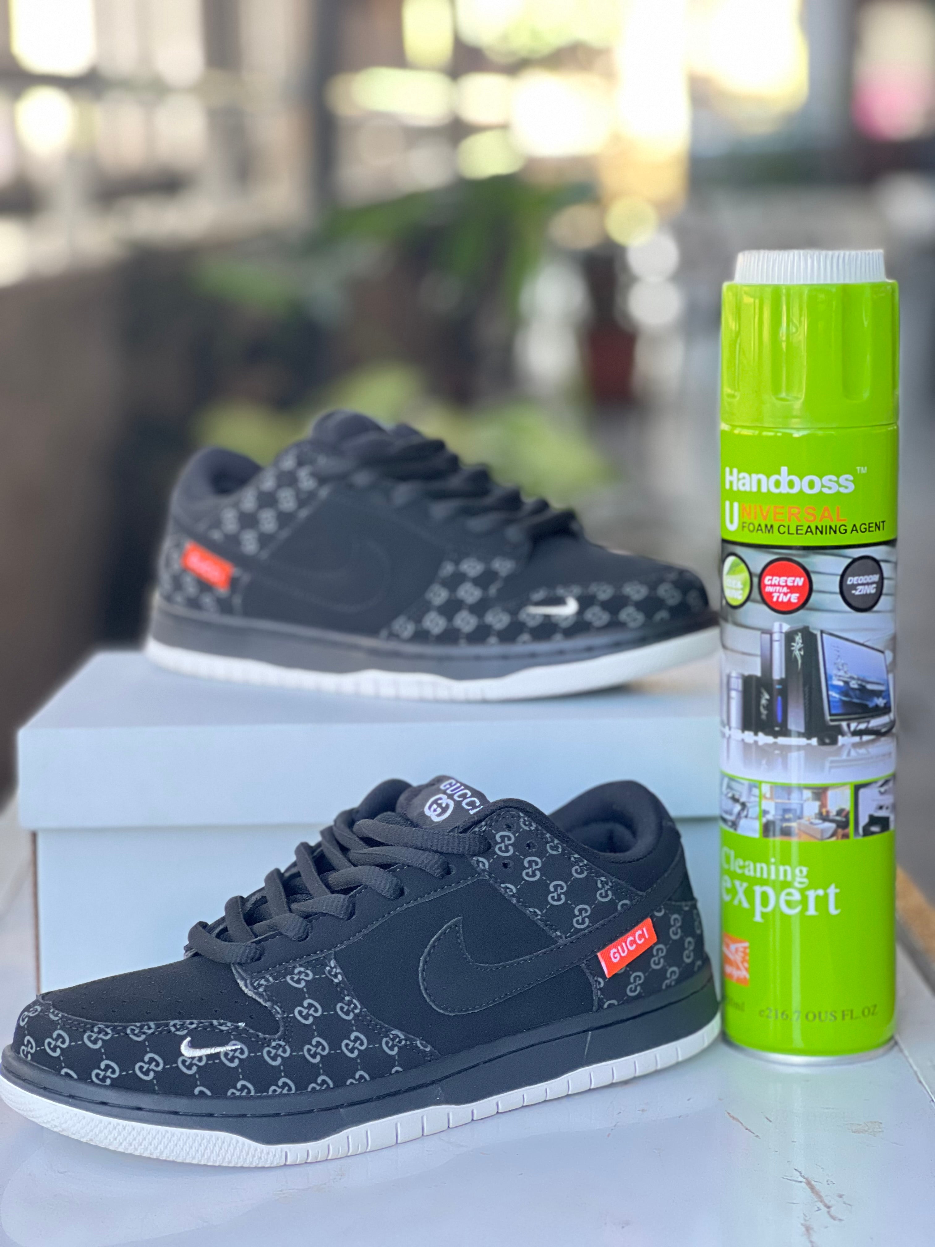 Nike SB Dunk Low Pro GG Black Skateboarding Shoes - Stylish & Comfortable for Casual Wear, Street Fashion & Skateboarding
