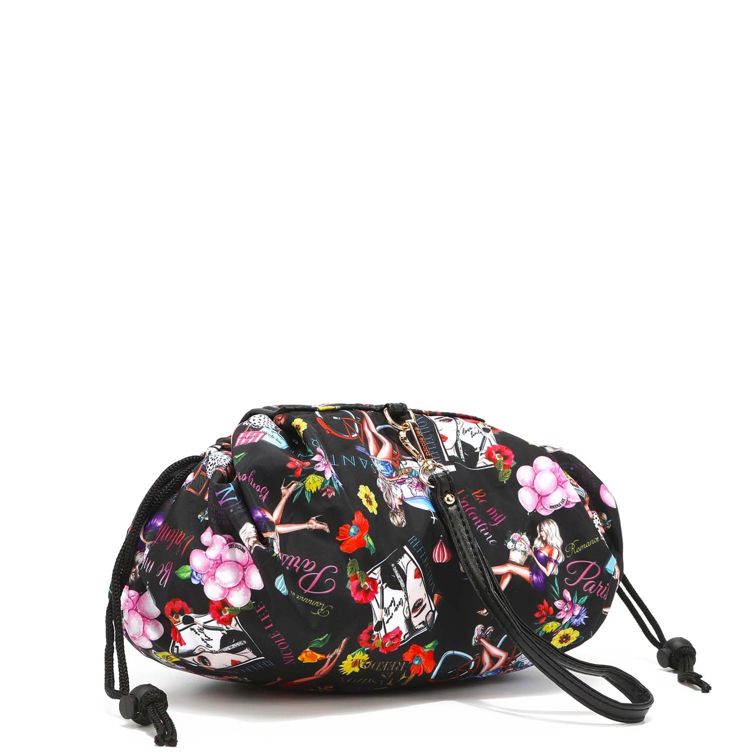 Drawstring Cosmetic Bag - Waterproof Makeup Pouch for Travel, Gym & Daily Essentials | Portable Toiletry Organizer for Women & Men