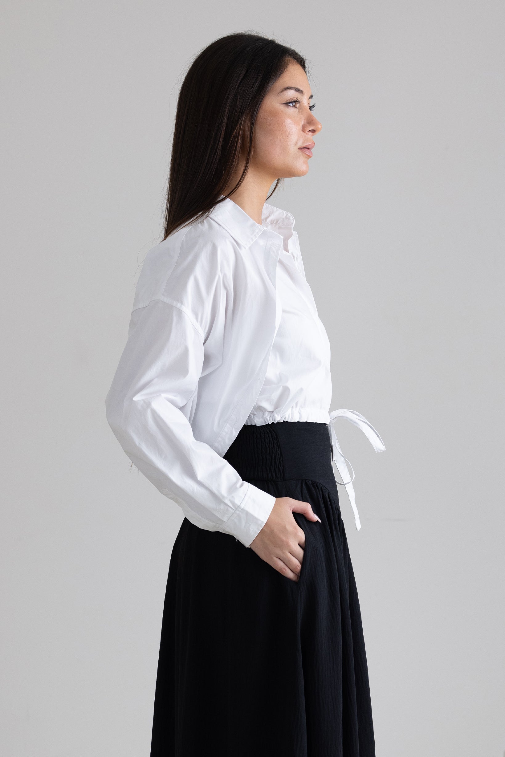 Areem Shona Crop Shirt for Women - Trendy Short Sleeve Casual Tops - Perfect for Summer Outfits, Beach Wear & Street Style Fashion