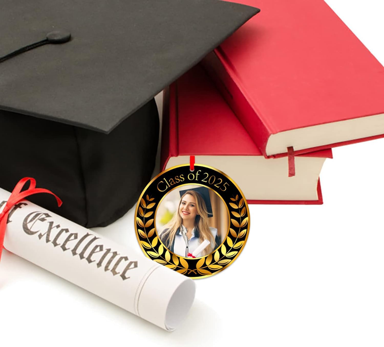 Personalized Graduation Ornament for Class of 2025 - 3