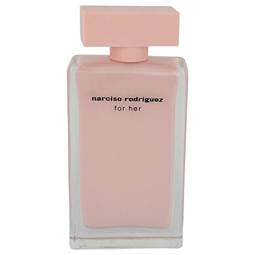 Narciso Rodriguez For Her Eau de Parfum Spray for Women, 3.4 Oz / 100ml - Floral Musky Perfume for Date Night & Special Occasions