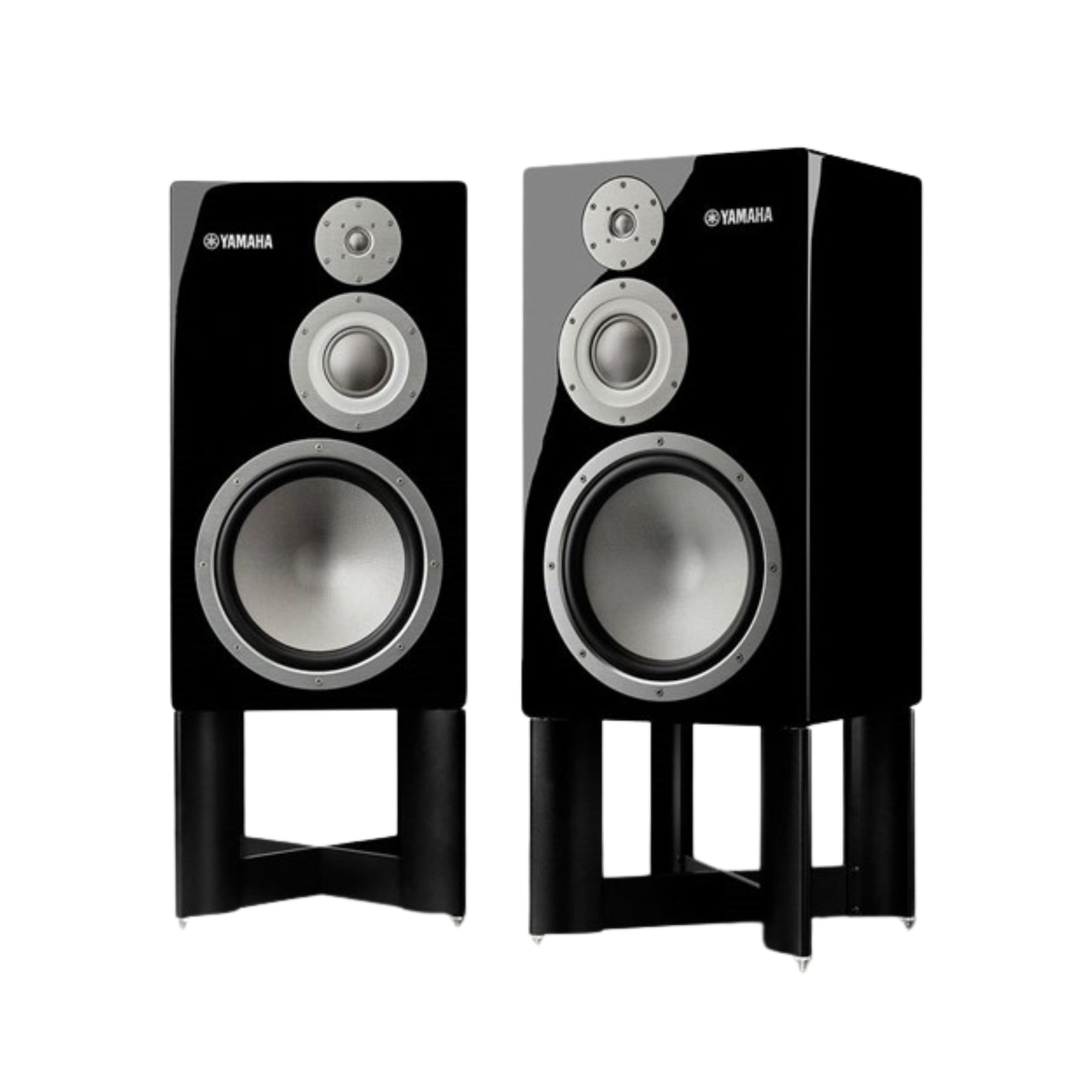 Yamaha NS-5000 High-End Bookshelf Speakers Pair with Stands - Premium Sound for Home Theater & Audiophile Listening
