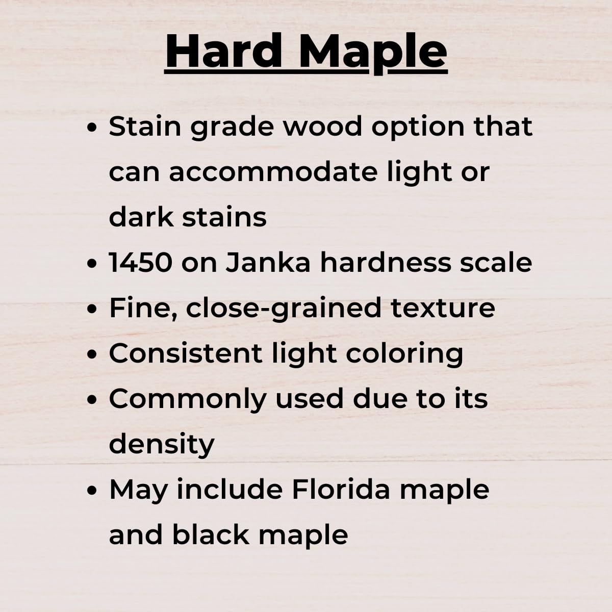 Hard Maple Wood Round Bun Feet for Furniture (Set of 4) - Unfinished Replacement Legs for Dressers, Cabinets, Sofas - Sanded & Ready to Stain - Perfect for DIY Home Decor Projects