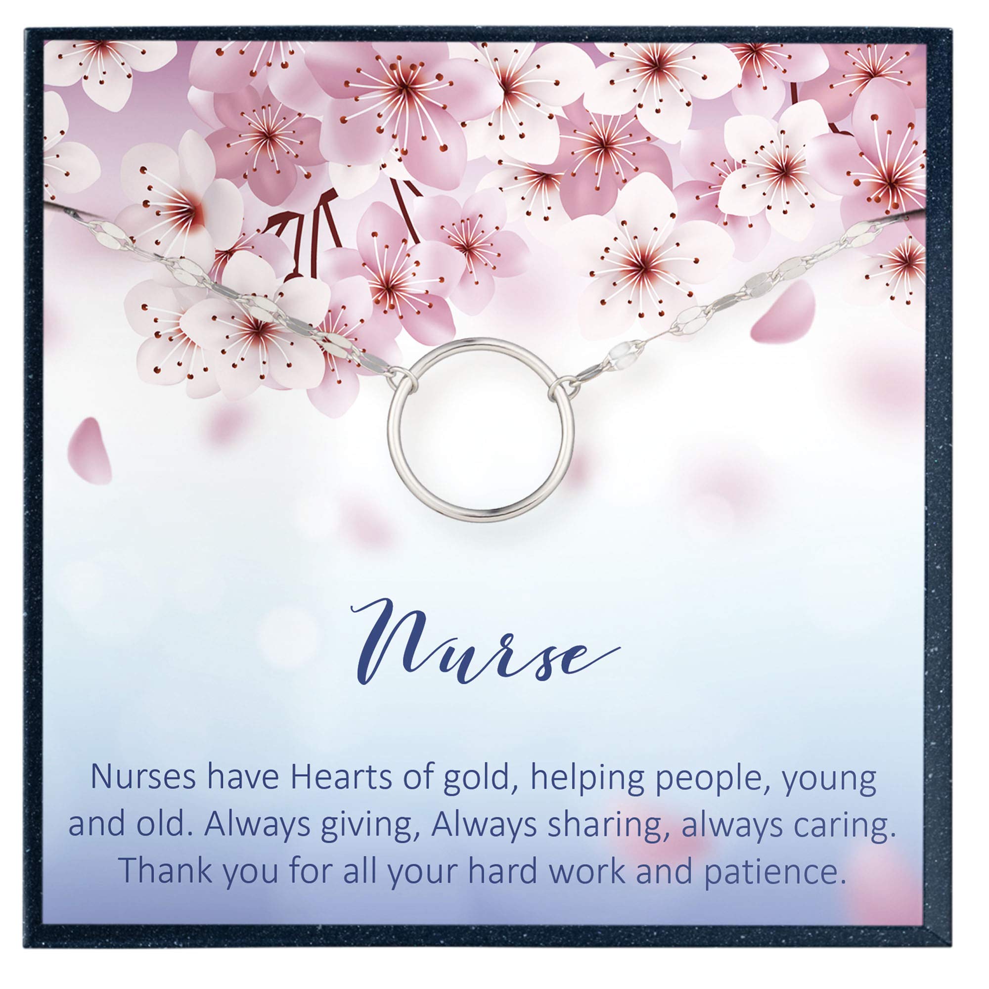 RN Gifts for Nurses - Engraved Nurse Bracelet, Nurse Appreciation & Thank You Gift for Nurse Practitioner, Retiring Nurse - Perfect for Graduation, Nurses Week & Daily Wear