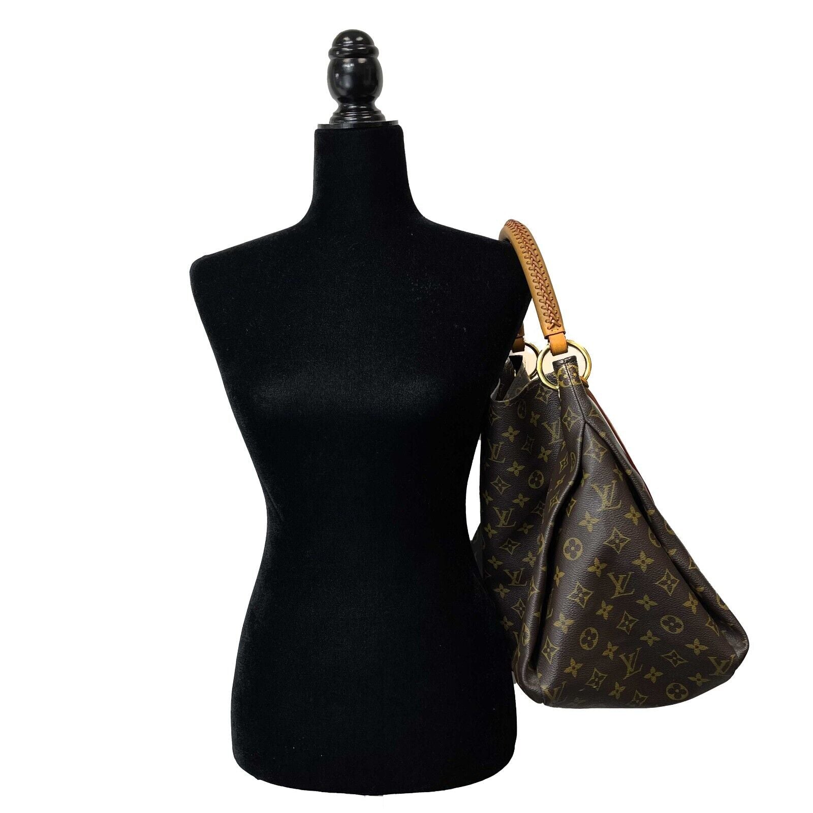 Louis Vuitton Artsy MM Monogram Canvas Shoulder Bag - Brown Luxury Handbag for Women, Perfect for Work, Travel & Everyday Use