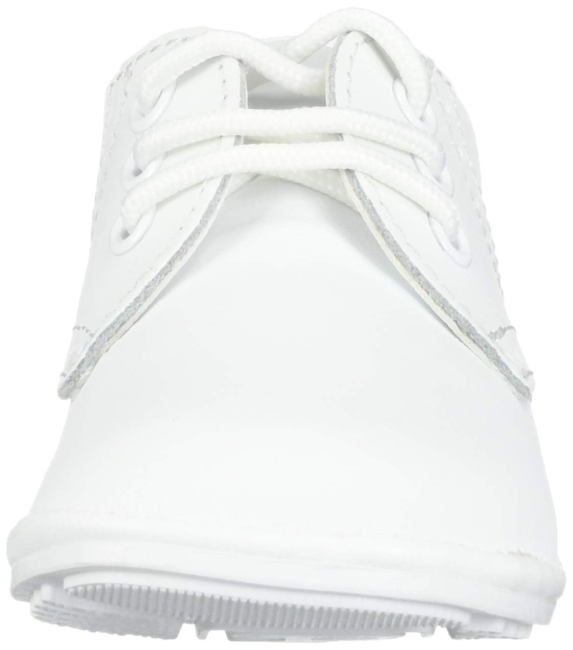 Baby Boys White Oxford Dress Shoes Size 4 - Classic Formal Shoes for Weddings, Church & Special Occasions