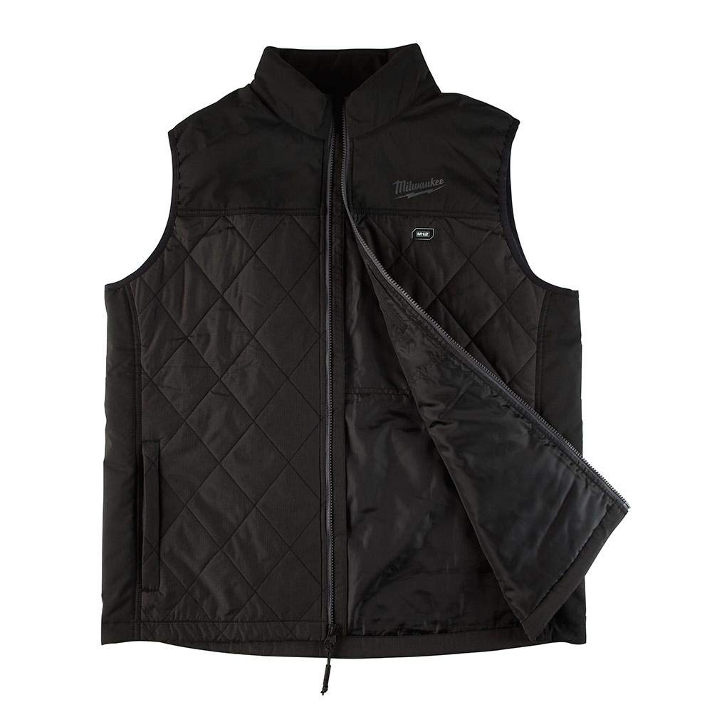 Milwaukee M12 Heated AXIS Vest - Lithium-Ion Battery Powered Heated Jacket for Men - Perfect for Outdoor Work, Construction & Cold Weather Activities