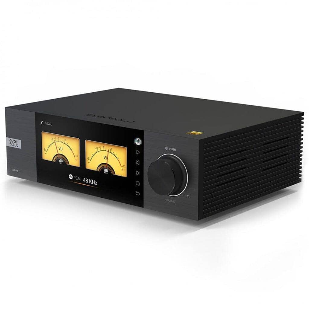 Eversolo DMP A6 HiFi Audio Streamer with Dual ES9038Q2M DAC - Supports DSD512 & High-Resolution Audio - Perfect for Home Theater & Audiophile Music Listening
