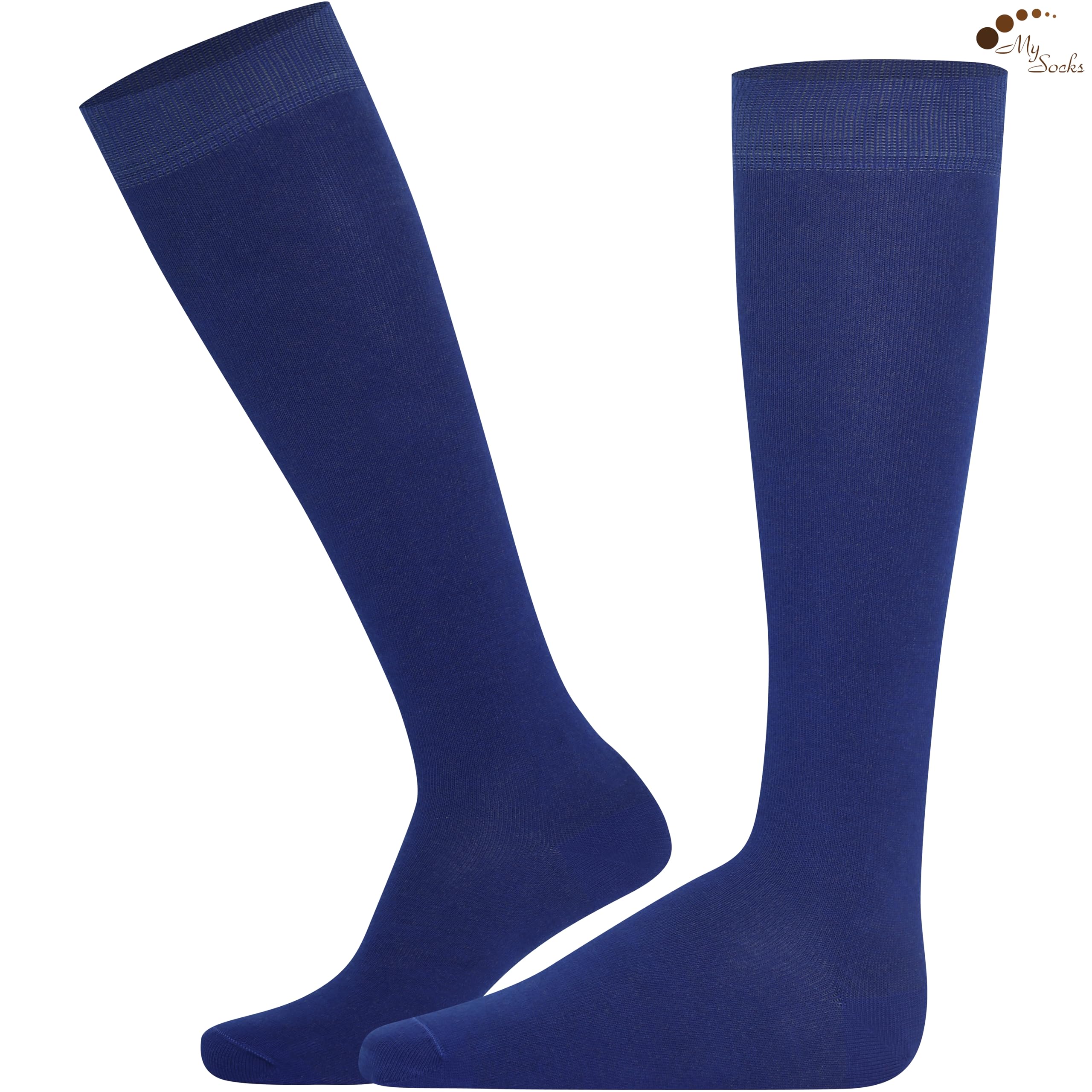 Premium Knee High Socks for Women & Men - Soft Combed Cotton, Seamless Toe Design - Tall Long Socks for Running, Hiking & Everyday Comfort