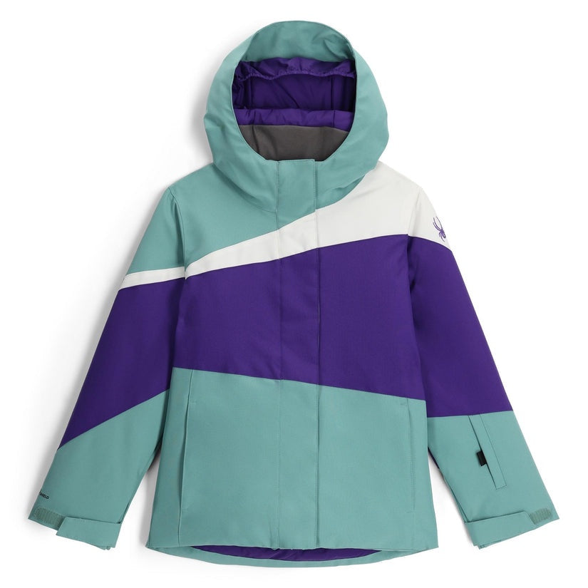 Spyder Junior Zoey Jacket 2025 - Kids' Waterproof Ski Jacket for Girls - Warm Winter Snow Coat for Outdoor Activities & Mountain Adventures