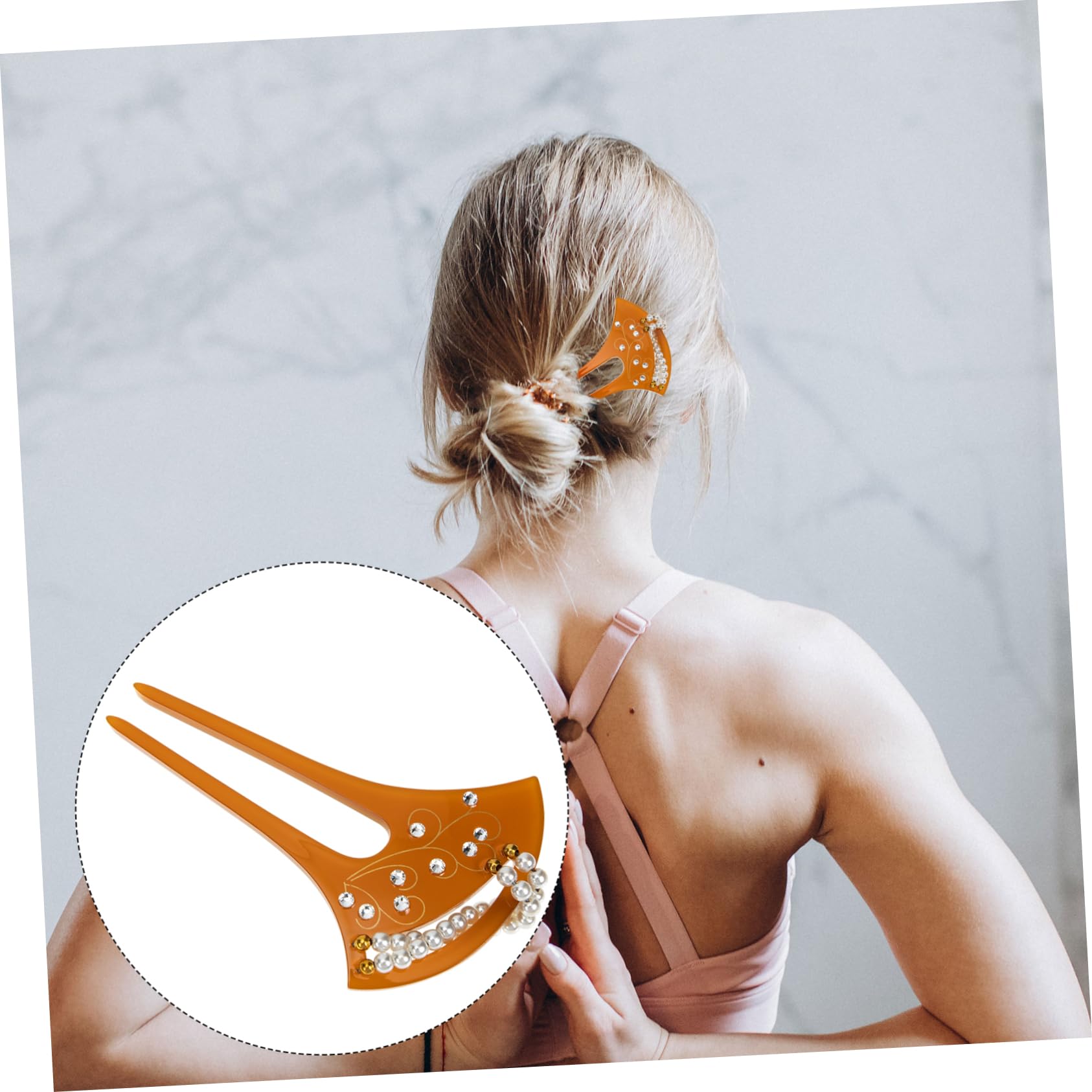 Elegant Pearl Hair Pins for Women - Bridal Hair Accessories & Hanfu Headdress for Weddings & Cosplay
