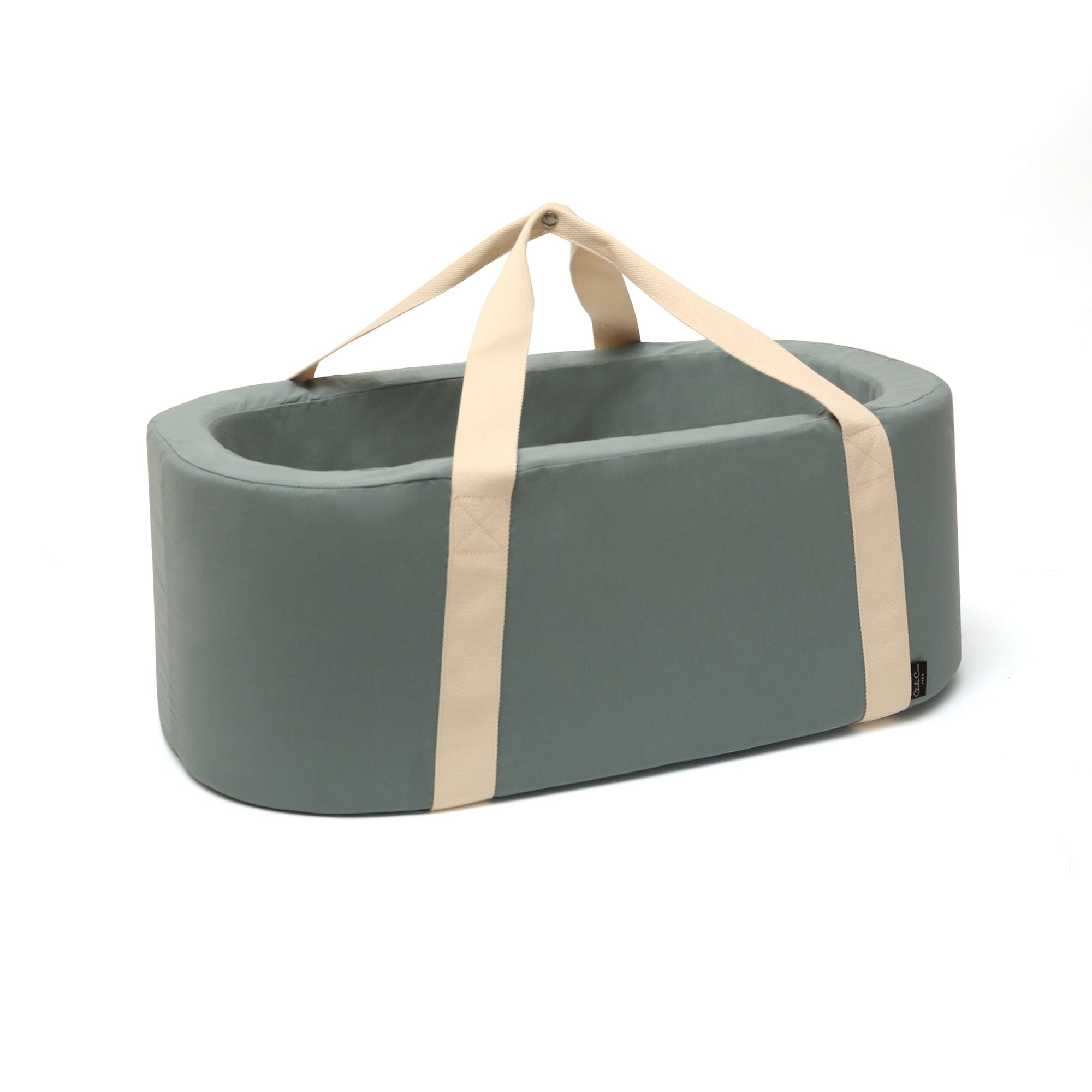 Charlie Crane Kuko Moses Basket - Portable Baby Bassinet for Newborns & Infants - Lightweight & Stylish Nursery Essential for Home, Travel & On-The-Go Parenting