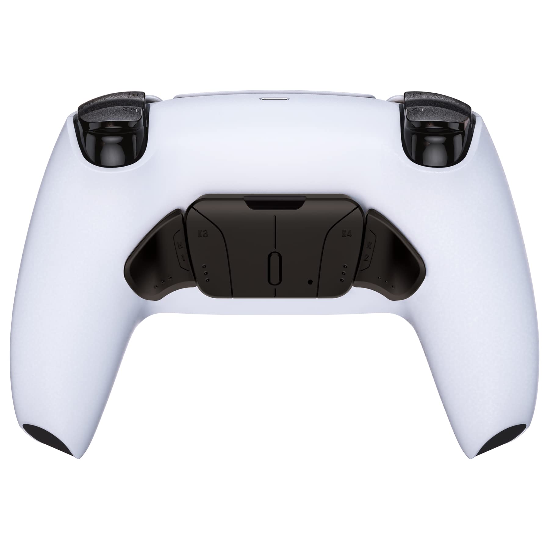 eXtremeRate RISE4 Remap Kit for PS5 Controller - Metal Back Paddles & PCBA Board (Black) | Customizable Buttons for Gaming, FPS & Competitive Play