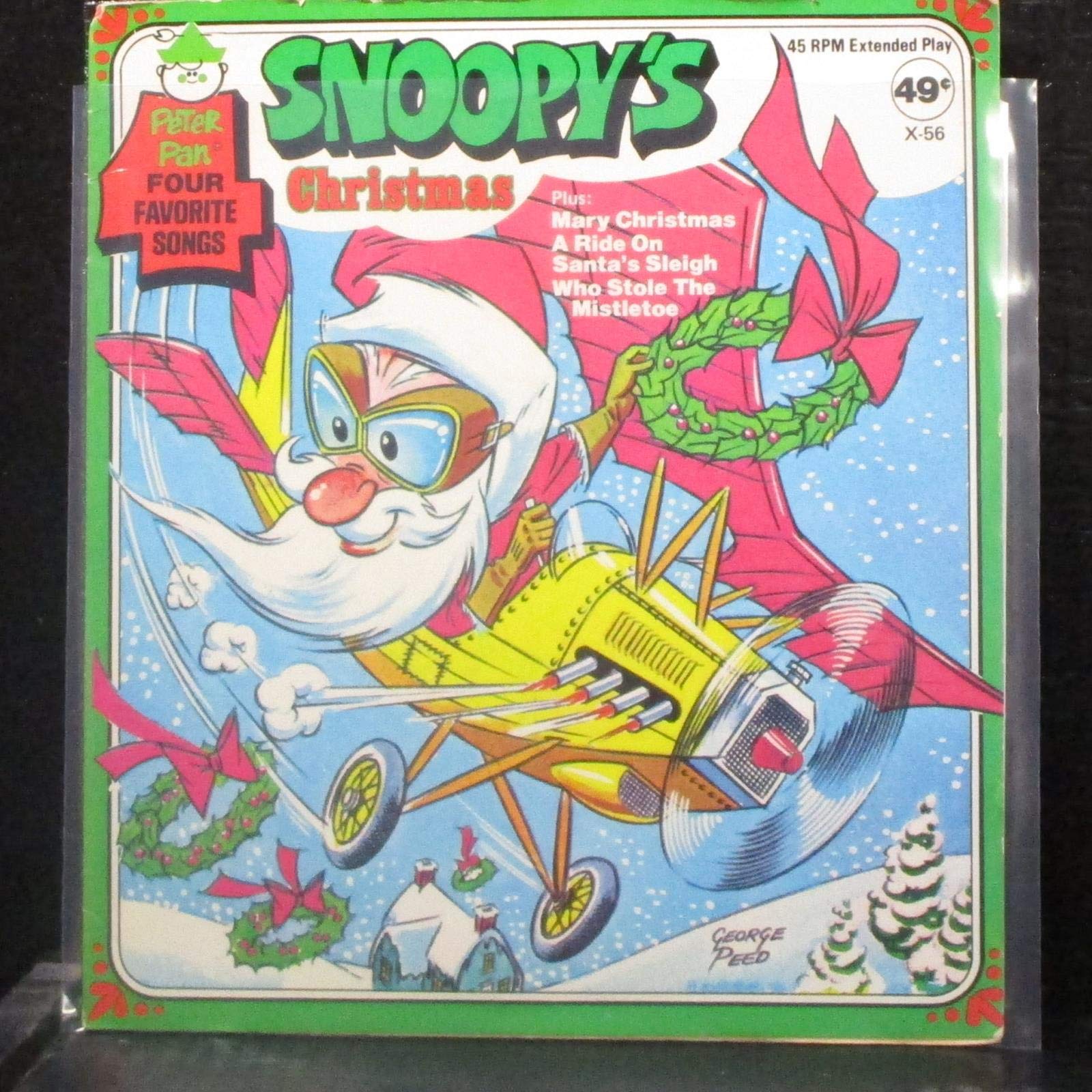 Snoopy's Christmas 45 RPM Extended Play 7