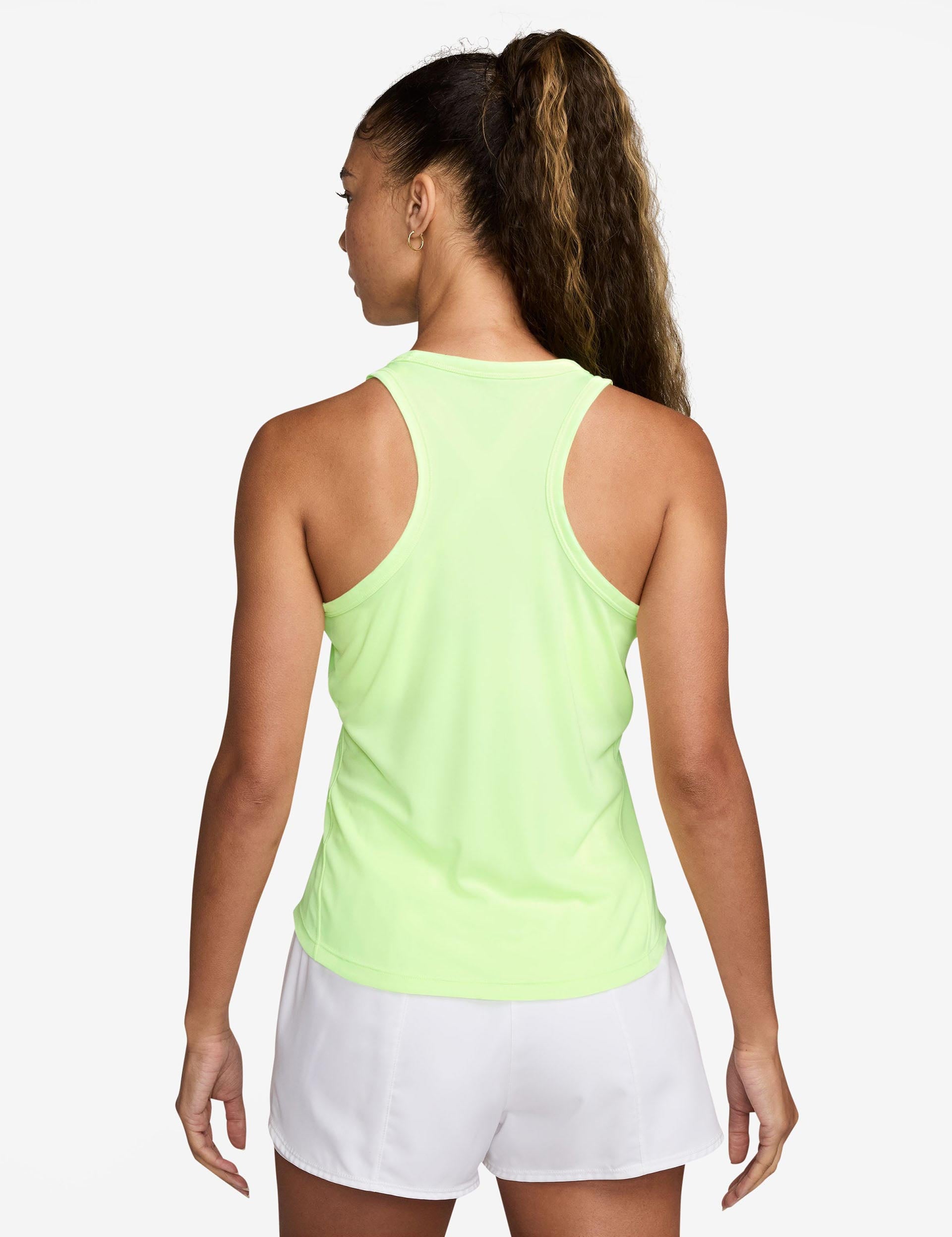 Tempo Dri-FIT Running Tank Top for Men & Women - Moisture-Wicking, Breathable Workout Shirt in Barely Volt/Reflective Silver - Perfect for Gym, Jogging & Outdoor Activities