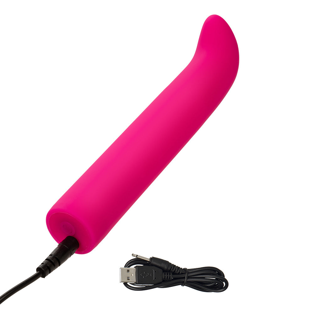 Premium Rechargeable Liquid Silicone G-Spot Vibrator - Classic & Chic Design for Women's Pleasure - Perfect for Solo Play, Couples & Romantic Nights