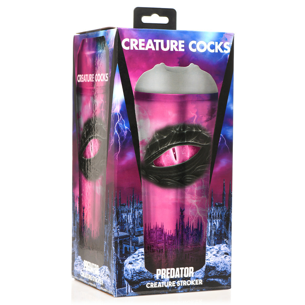 Creature Cocks Predator Adjustable Pressure Vaginal Stroker - Realistic Male Masturbator for Enhanced Pleasure - Perfect for Solo Play & Couples Use