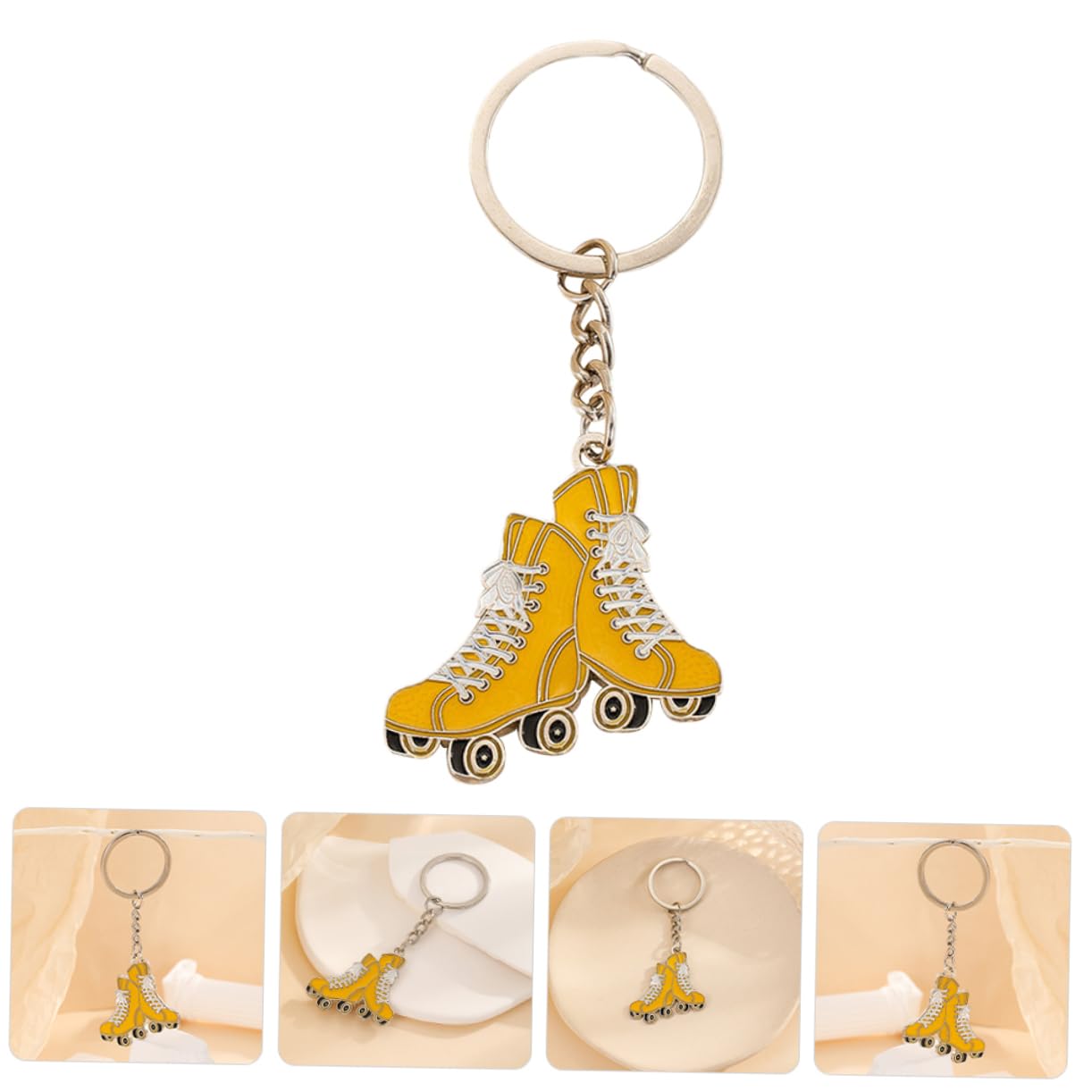 BESPORTBLE Metal Key Holder Rings - Durable for Home & Travel