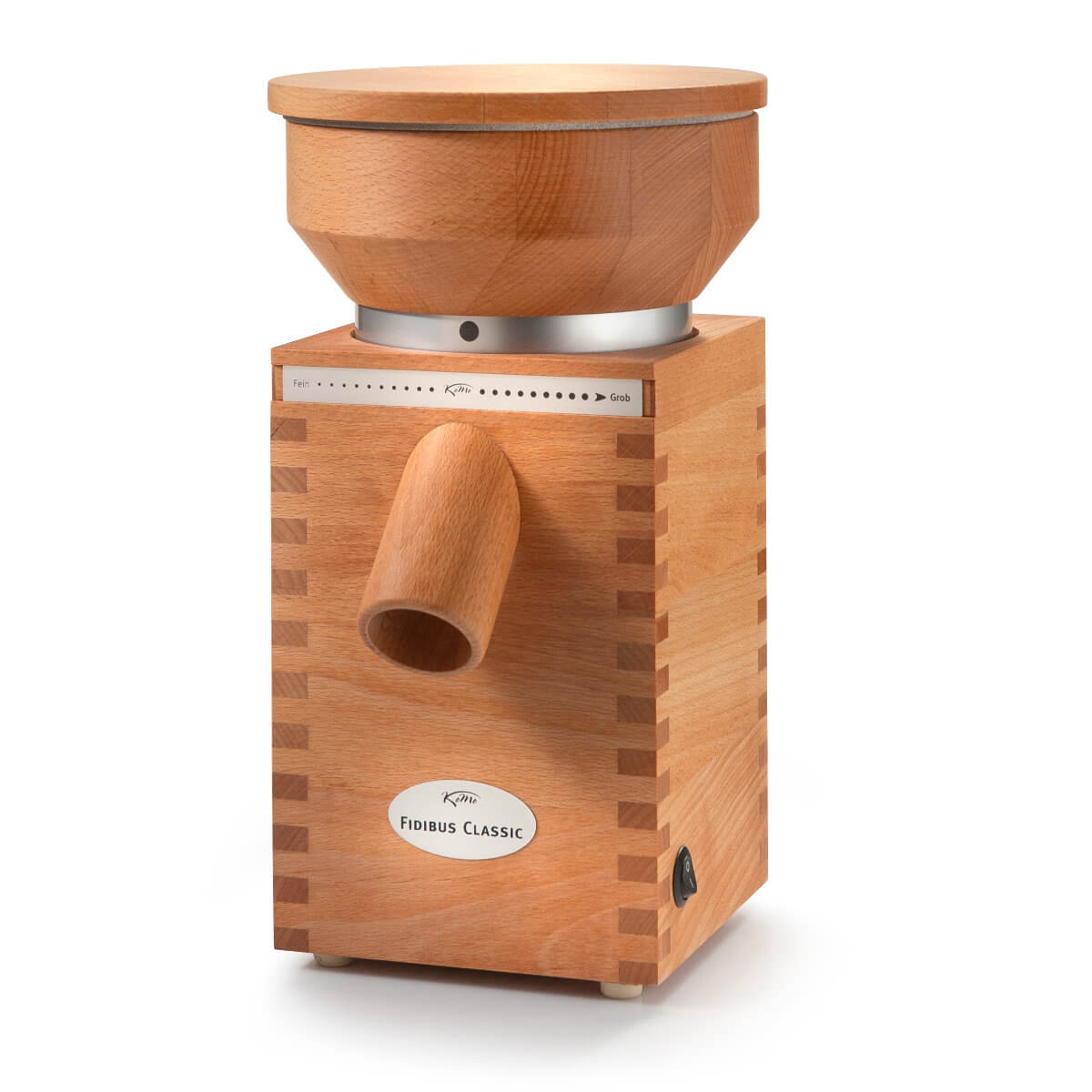 Premium KoMo Fidibus Classic Grain Mill - Electric Flour Grinder for Whole Wheat, Spelt & Gluten-Free Baking | Perfect for Home Bread Making & Healthy Cooking