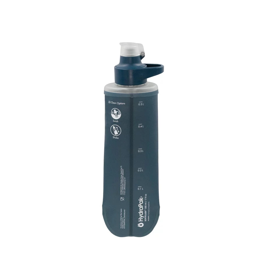 Katadyn BeFree AC 0.5L Water Filter Bottle - Portable Microfilter for Hiking, Camping & Travel - Slate Blue