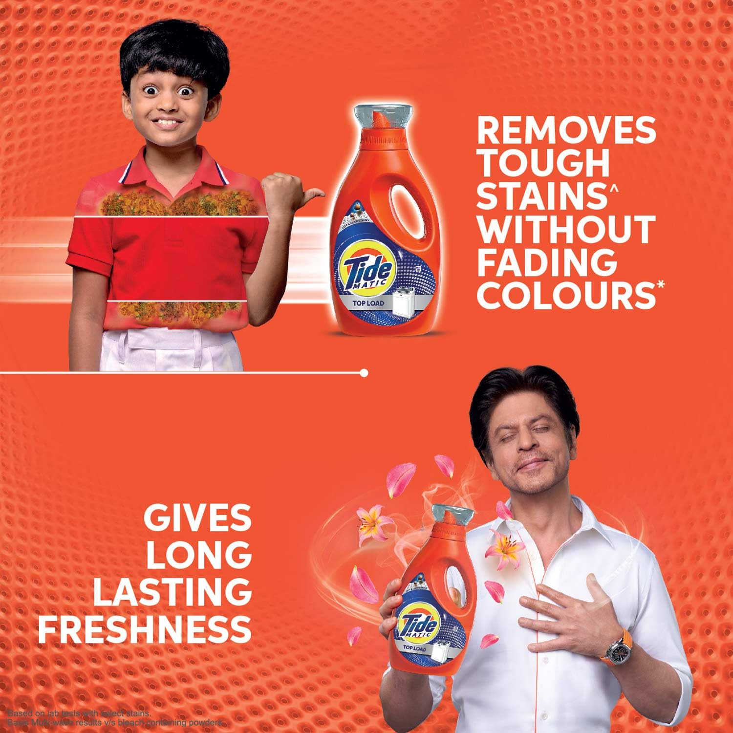 Tide Matic Liquid Laundry Detergent 2L for Top Load Washing Machines - Gentle on Clothes, Powerful Stain Removal - Perfect for Large Families and Heavy Laundry Loads