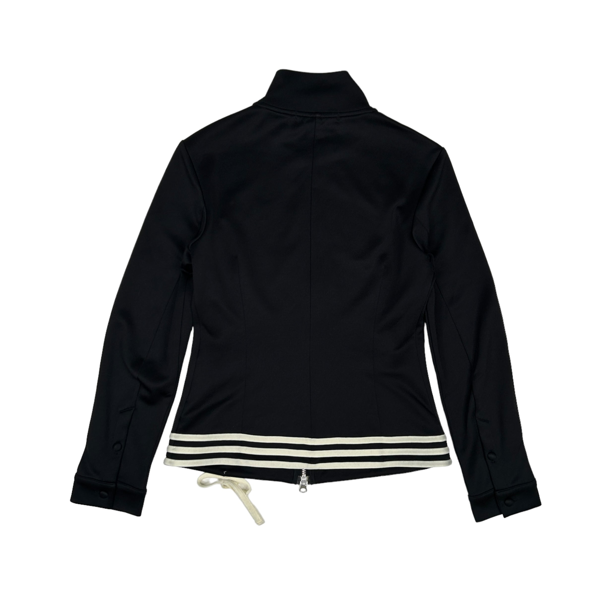 Y3 Yohji Yamamoto 2006 Embroidered Logo Track Jacket - Black | Vintage Streetwear for Men | Perfect for Casual Outfits & Urban Fashion