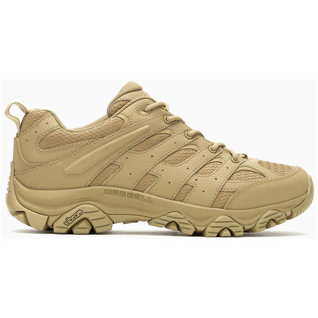 Moab 2 Tactical Women's Work Shoes - Lightweight Hiking Boots for Outdoor, Construction & Military Use - Coyote Brown Non-Slip Safety Footwear