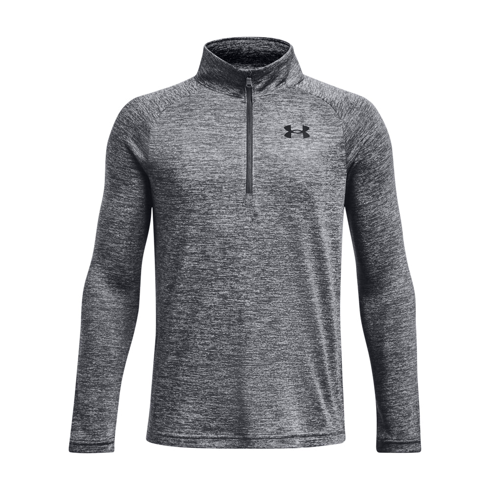 Boys' Under Armour Youth Tech 2.0 1/2 Zip Pullover - Lightweight Performance Shirt for Sports & Training - Perfect for Basketball, Soccer & Outdoor Activities