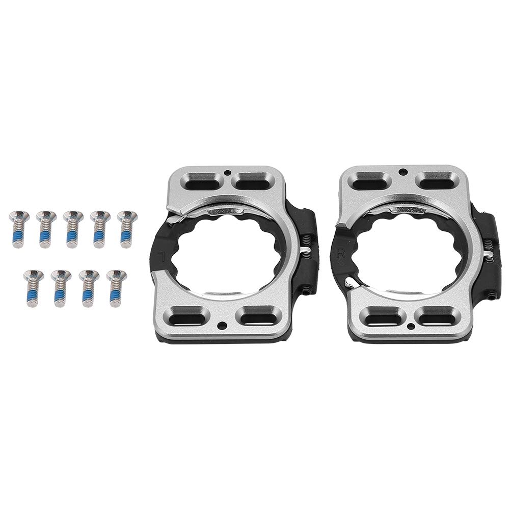 Road Bike Cleats - 1 Pair Quick Release Cycling Shoe Cleat Covers for Zero Float Pedals | Perfect for Indoor Training & Outdoor Road Cycling