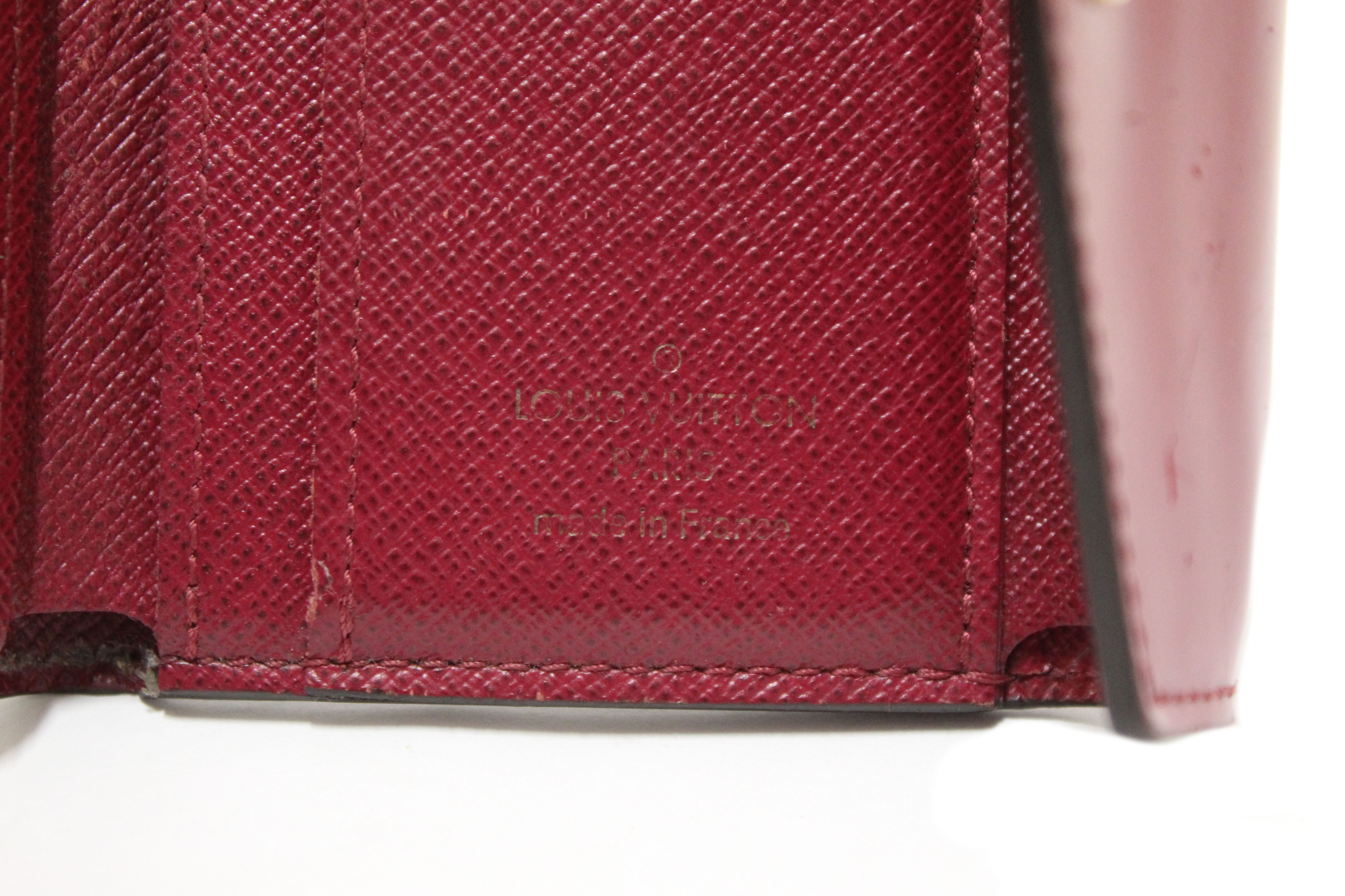 Authentic Louis Vuitton Monogram Fuchsia Victorine Wallet - Luxury Compact Card Holder for Women, Perfect for Everyday Use & Special Occasions