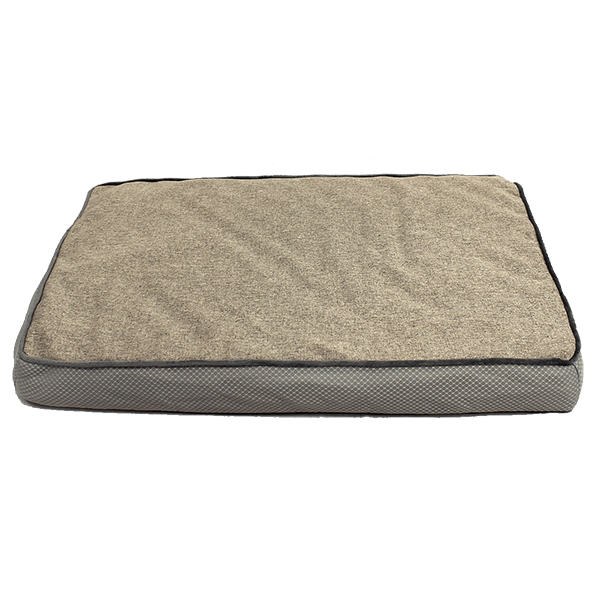 Orthopedic Egg Crate Dog Bed with Bamboo Charcoal Foam - Comfortable & Supportive Pet Bed for Large & Small Dogs - Perfect for Home, Office & Kennel Use