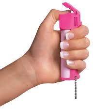 Hot Pink 10% Pepper Spray - Mace Personal Self Defense Protection for Women, Joggers & Outdoor Safety (Perfect for Running, Hiking & Night Walks)