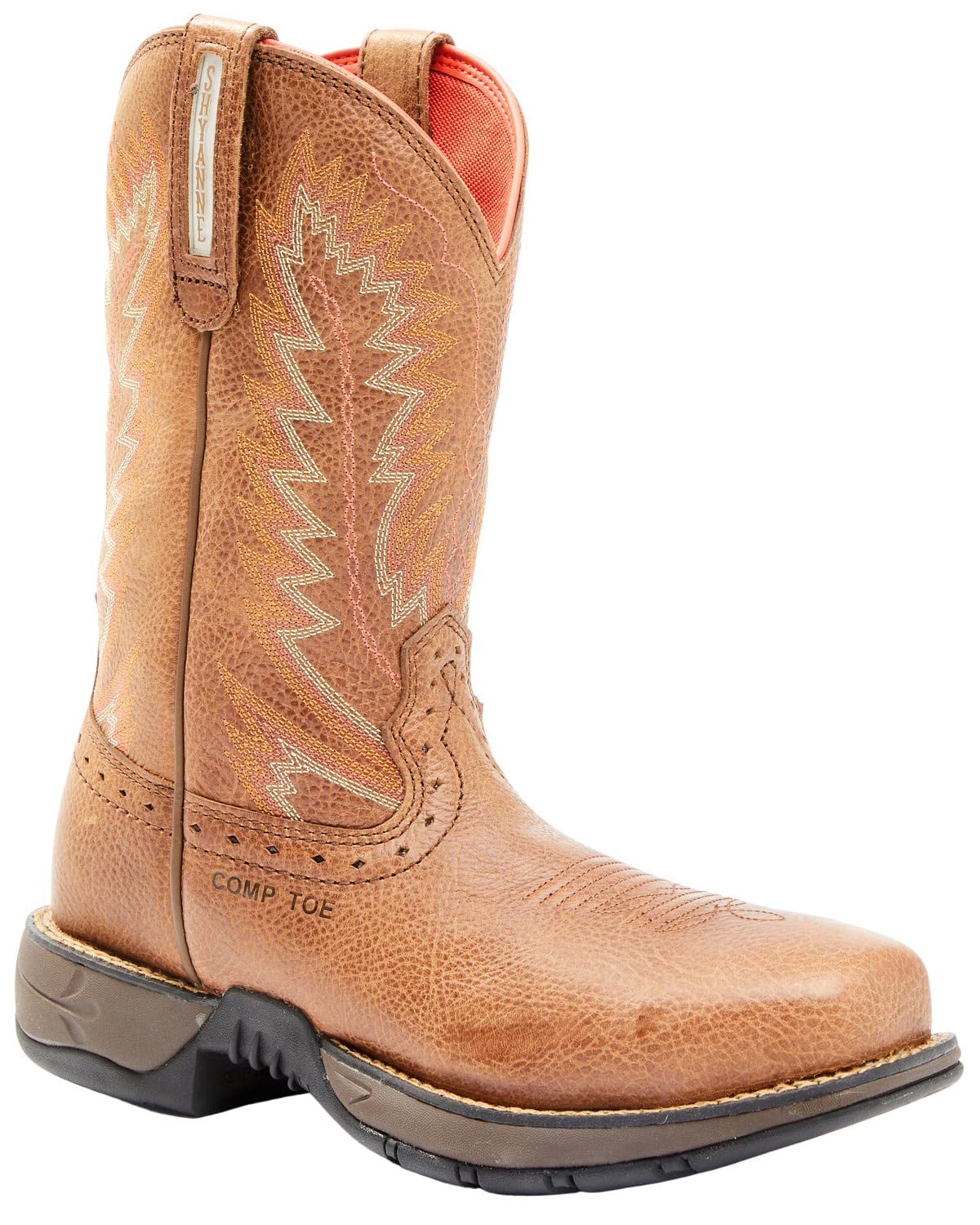 Shyanne Women's Drifting Western Work Boots with Composite Toe - BSWC0S0W115 - Durable & Comfortable Cowgirl Boots for Ranch Work, Horse Riding & Outdoor Activities