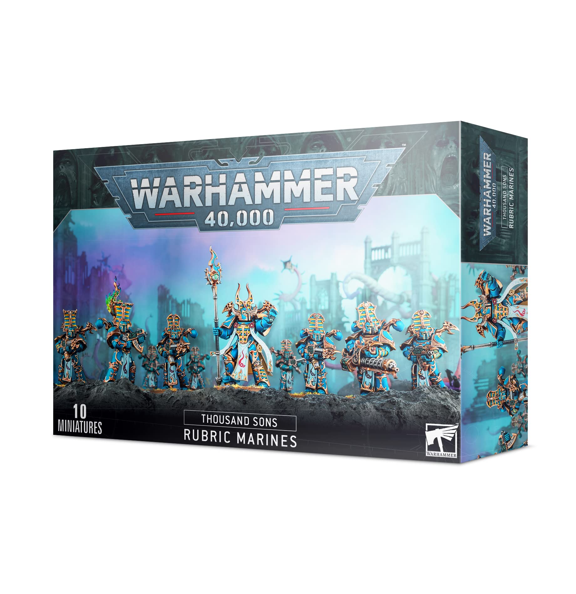 Thousand Sons Rubric Marines - Warhammer 40K Miniatures for Tabletop Gaming