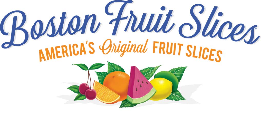 Boston Fruit Slice Individually Wrapped Gourmet Gummy Candy 1lb Box - Peach Flavor | Perfect for Parties, Office Snacks & Gift Baskets