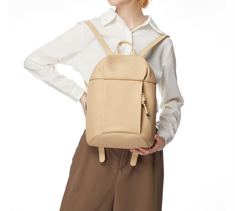Stylish & Durable Soft Leather Backpack for Women & Men - Perfect for Travel, Work & School | Water-Resistant & Lightweight Design