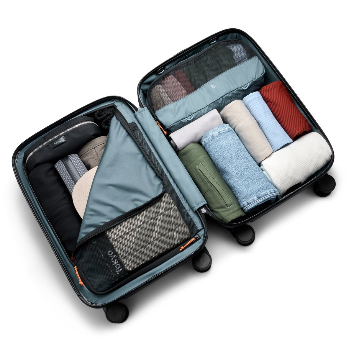 Bellroy Transit Carry On Plus Luggage - Premium Expandable Travel Suitcase for Business & Vacation - Lightweight Durable Spinner Luggage with TSA Lock & Smart Storage (Perfect for Air Travel & Weekend Getaways)