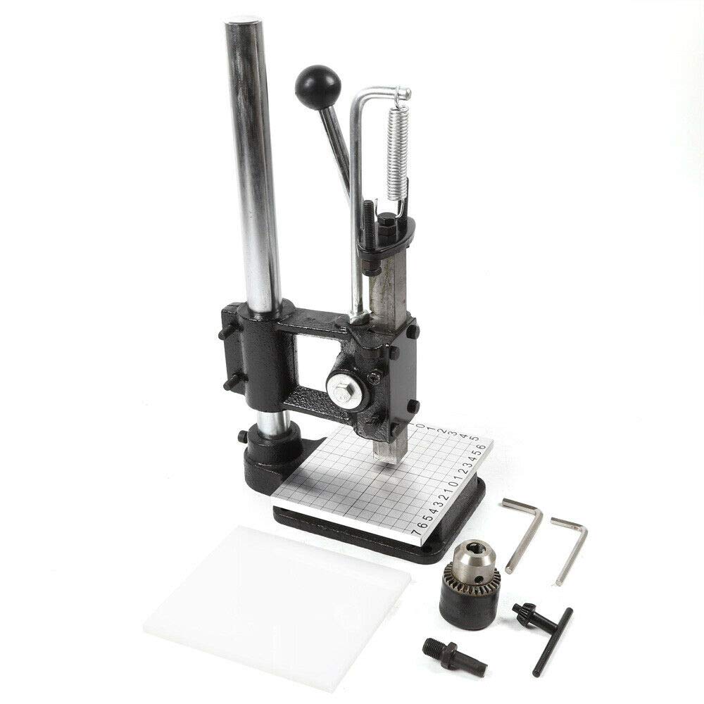 Professional Leather Imprinting Machine Kit - Logo Stamp Punching & Pressure Bronzing Tool for DIY Leather Craft (Model 2) | Perfect for Leather Wallets, Belts, Bags & Custom Branding Projects