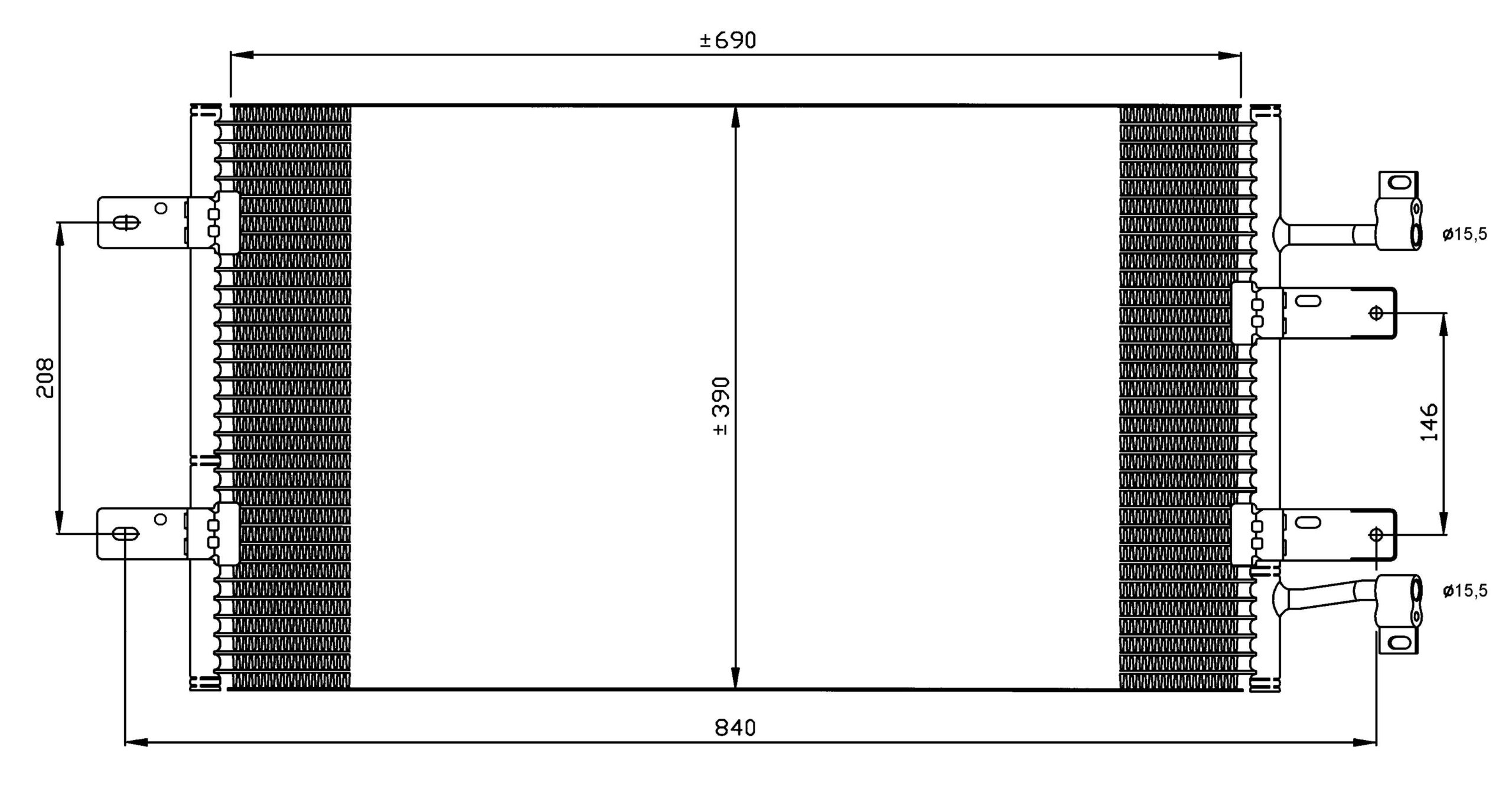 High-Efficiency 35900 Condenser for Air Conditioning Systems - Perfect for Home, Office & Commercial HVAC Cooling Solutions