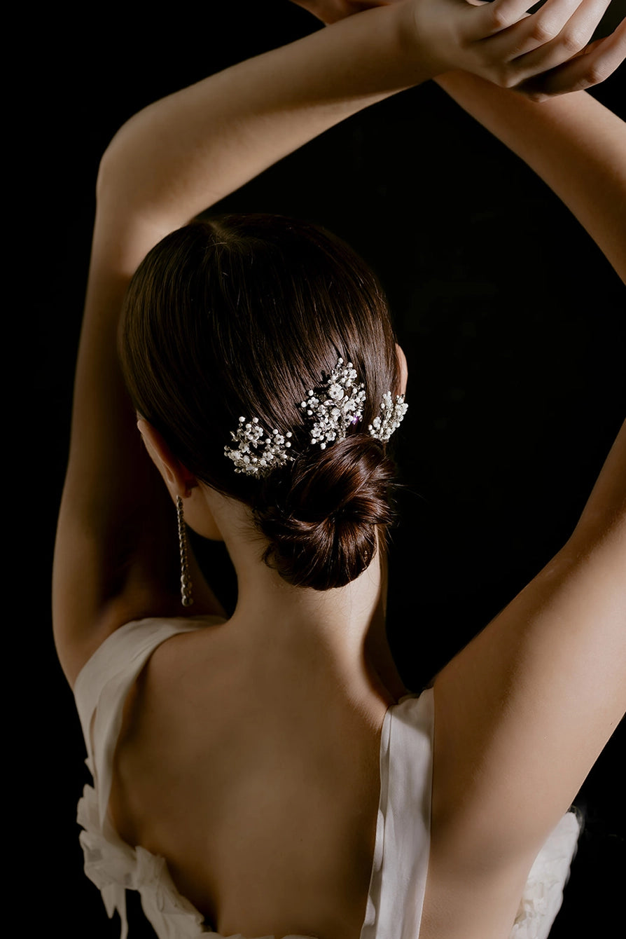 CATALEYA Hair Pins for Women - Elegant Hair Clips & Barrettes for Updos, Braids & Ponytails - Perfect for Weddings, Parties & Everyday Styling