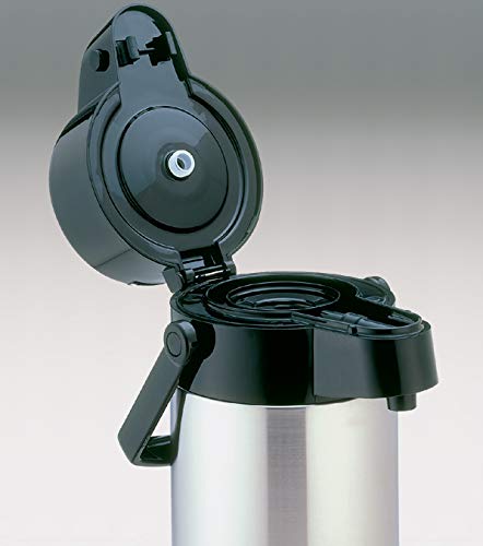 Premium Zojirushi Stainless Steel Vacuum Insulated Hot Water Dispenser - 1 Gallon (3.8L) - Keep Coffee, Tea & Beverages Hot for Hours - Perfect for Office, Home & Outdoor Use