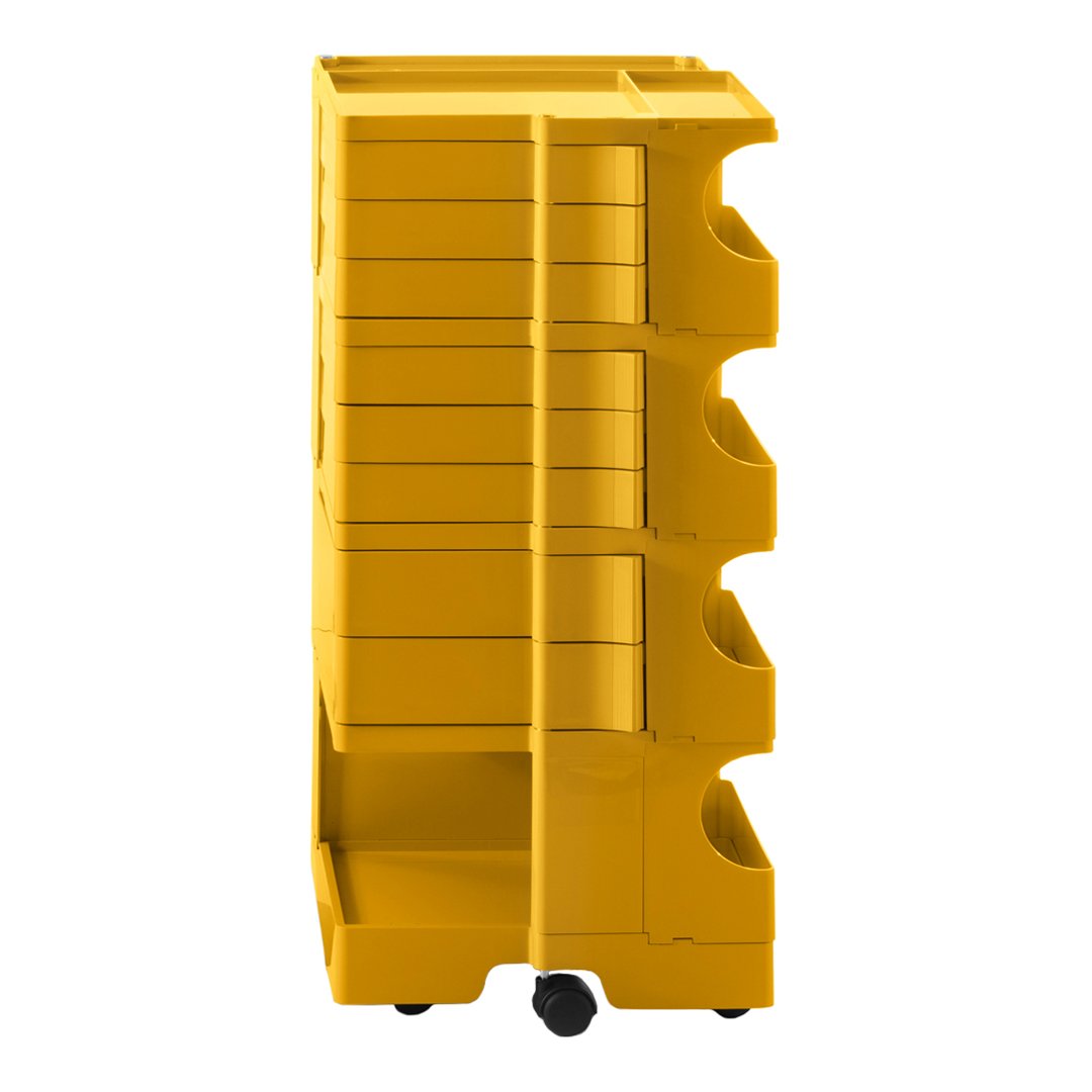 Boby Mobile Office Cart with Wheels - 37.2 Inch Height Adjustable Rolling Storage Organizer for Files, Supplies & Stationery | Perfect for Home Office, Classroom & Workplace Organization