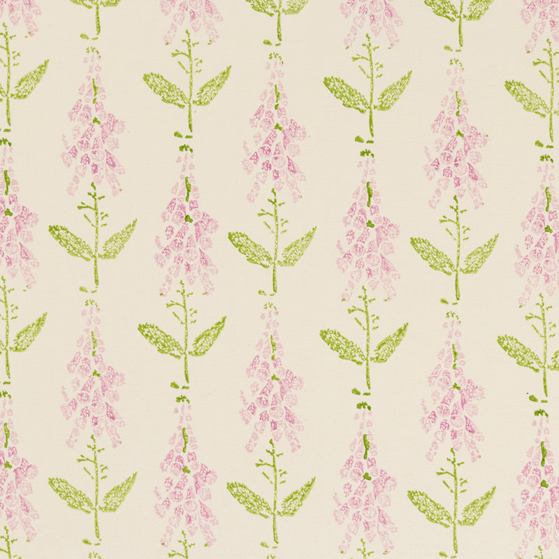 Foxglove Hand Block Printed Herringbone Lilac Scarf - Elegant Floral Design for Women's Fashion Accessories | Perfect for Weddings, Parties & Everyday Wear