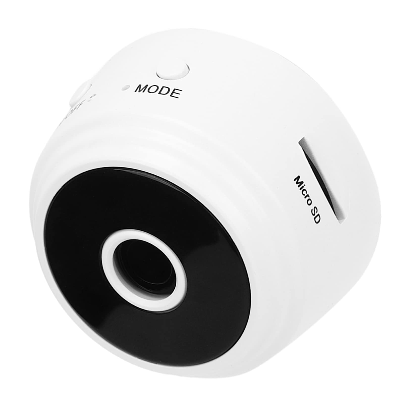 Zunate Mini WiFi Spy Camera - Wireless HD 1080P Smart Security Camera with Magnetic Mount | Indoor/Outdoor Hidden Surveillance for Home, Office, Yard & Store Monitoring (White) | Perfect for Baby Monitoring, Pet Watching & Property Security