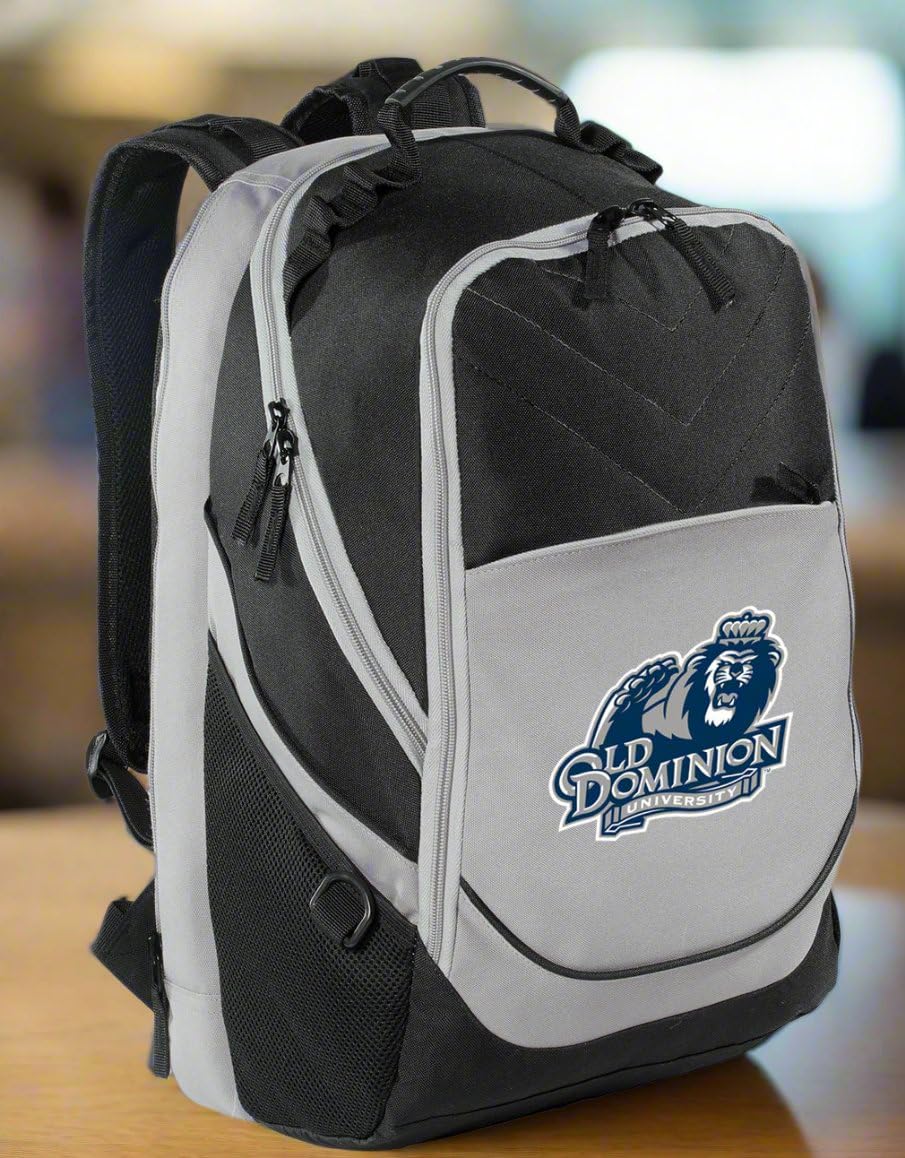 Old Dominion University ODU Laptop Backpack - Durable Computer Bag for Students & Professionals, Perfect for Campus, Work & Travel
