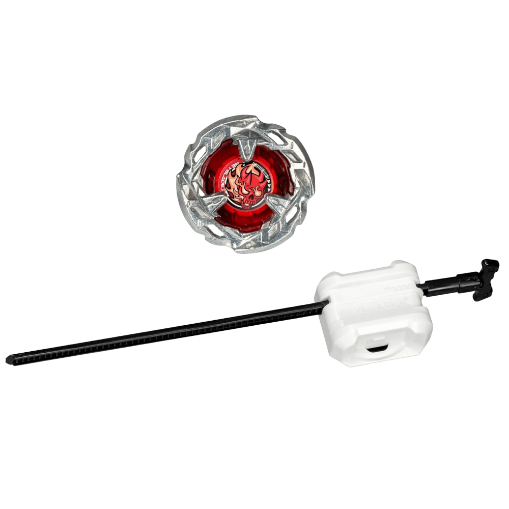Beyblade X Starter Pack with Scythe Incendio 4-60T Top & Launcher - High-Performance Spinning Battle Tops for Kids & Collectors - Perfect for Competitive Play & Tournaments
