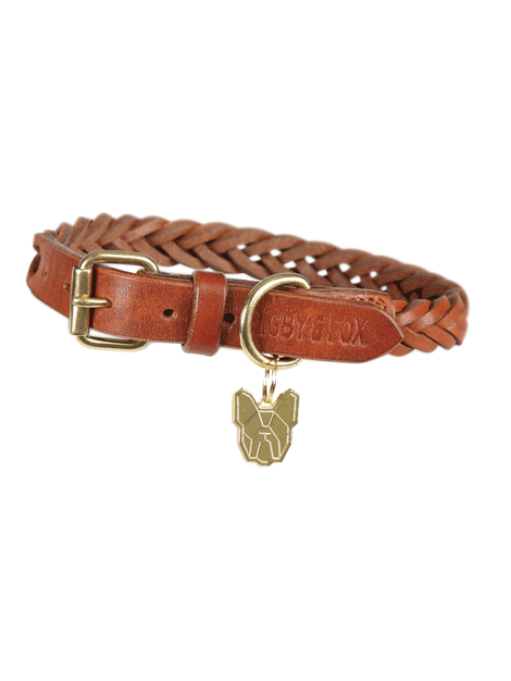 Digby & Fox Braided Dog Collar - Durable & Stylish Pet Collar for Small, Medium & Large Dogs - Perfect for Walks, Training & Everyday Use