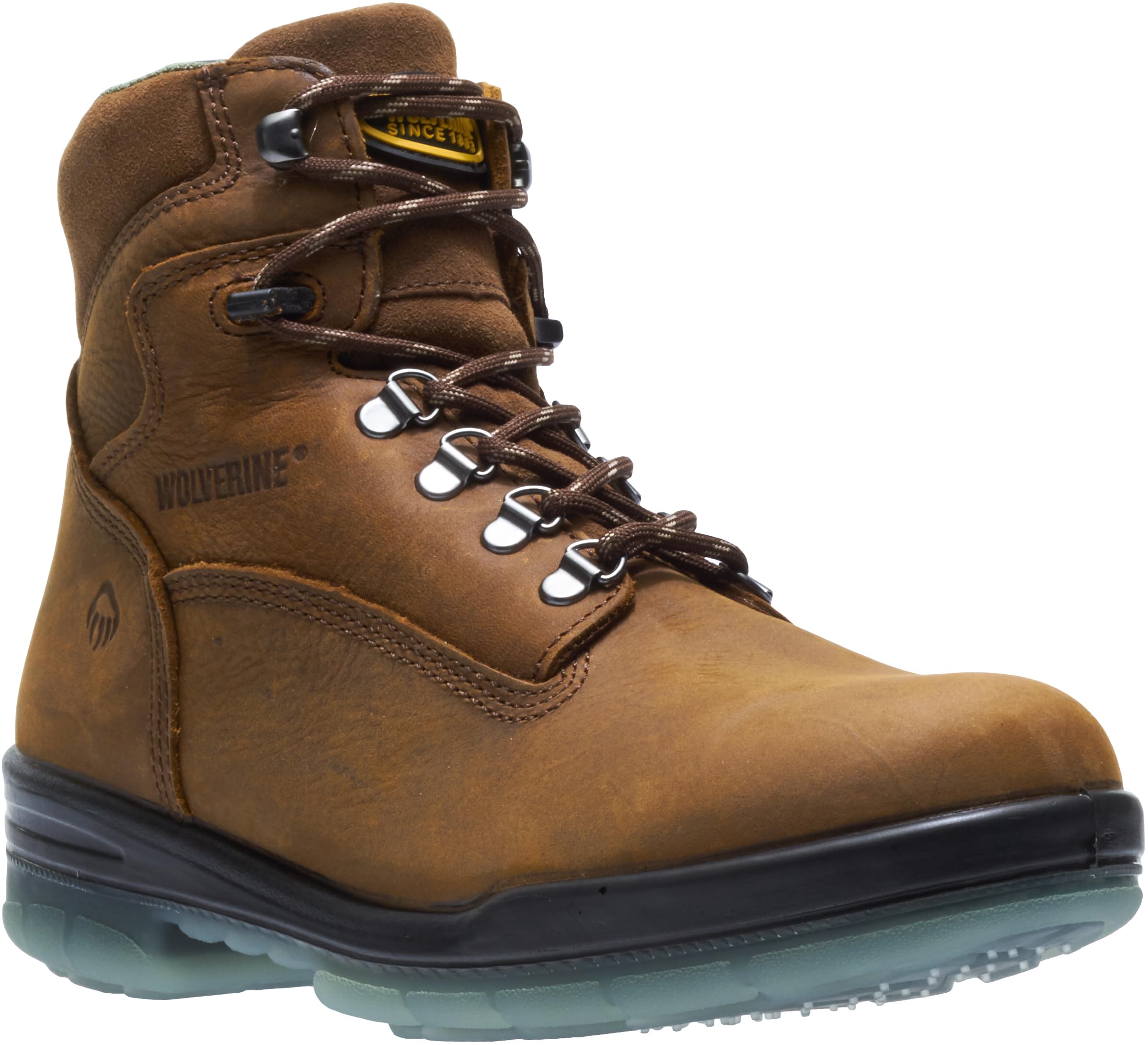 Wolverine Men's Durashock Work Boots - Waterproof Steel Toe Construction for Heavy Duty & Outdoor Use - Ideal for Construction, Hiking & Tough Jobs